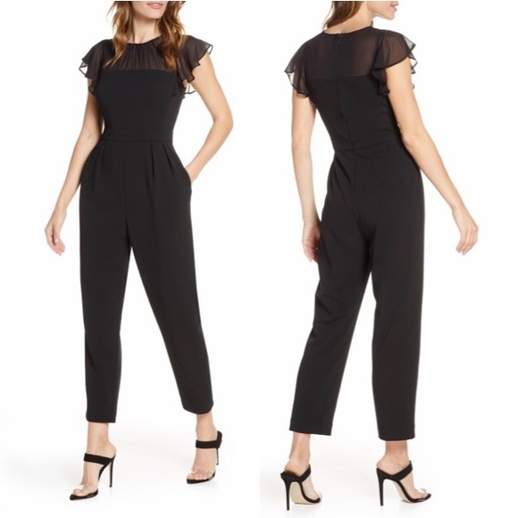 harper rose asymmetrical jumpsuit